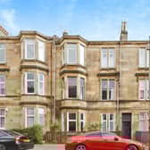The front of the property on Forth Street in Pollokshields. 