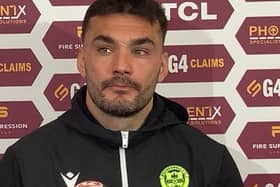 Motherwell striker Tony Watt