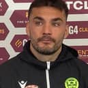 Motherwell striker Tony Watt