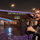 Incubus revealed details of their new album with a series of projections around London over the weekend - after their performance at The O2.