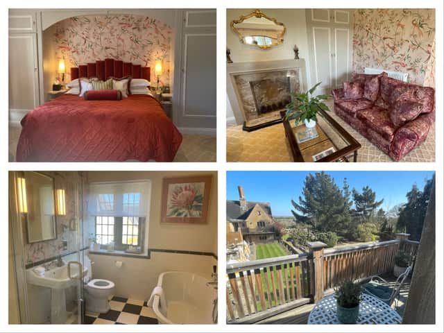 The Hanbury room at Mallory Court Hotel and Spa, Leamington Spa. Photos by Rochelle Barrand.