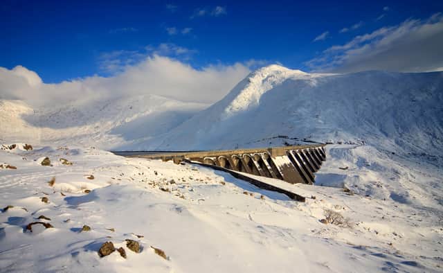 Cruachan Power Station with is otherworldly terrain was used as a filming location for Star Wars series Andor