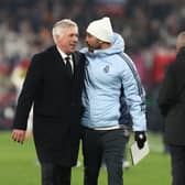 Davide Ancelotti, right, has been heavily linked with the Rangers job.