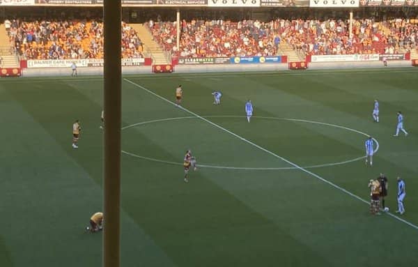 Motherwell were at home to Kilmarnock