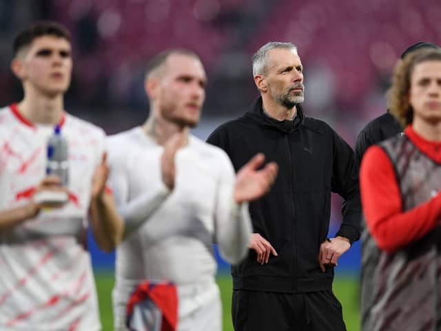 Marco Rose, Head Coach of RB Leipzig, has been linked with the Rangers job