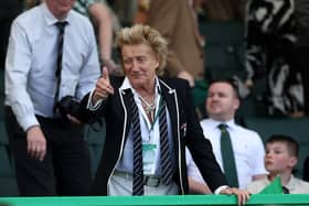 Celtic superfan Sir Rod Stewart