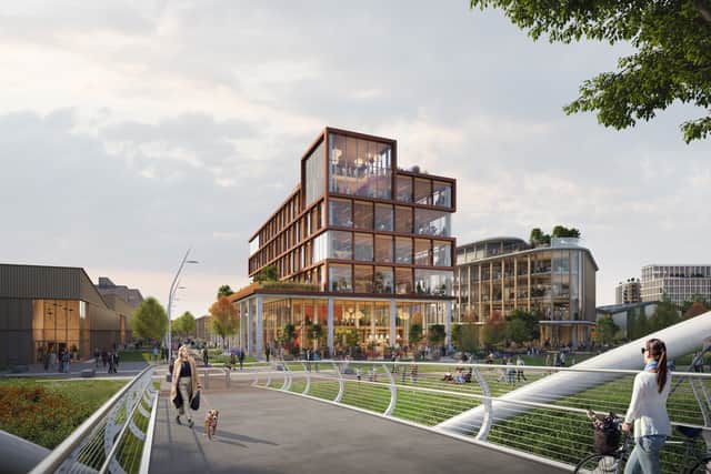 Shawfield Innovation Central will provide communal facilities and events space with room for a cafe and gym
