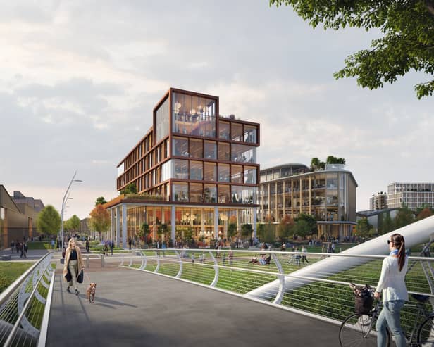 Shawfield Innovation Central will provide communal facilities and events space with room for a cafe and gym