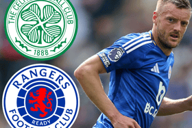 Jamie Vardy has been touted for clubs like Rangers and Celtic
