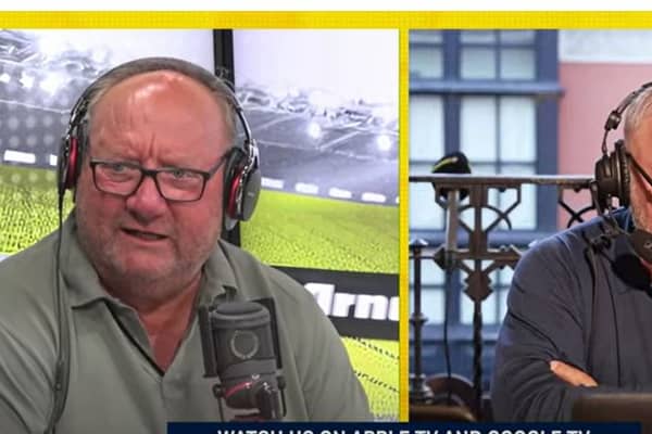 Ally McCoist and Alan Brazil