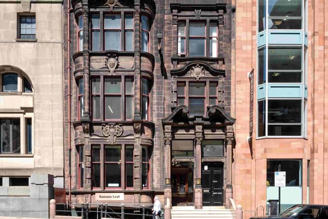 The façade of 190 St Vincent Street