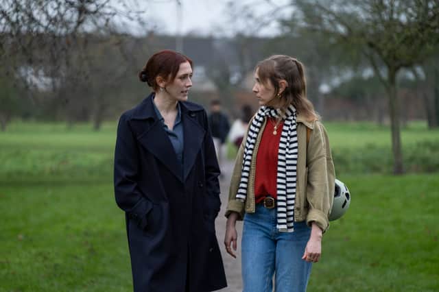 Charlotte Ritchie and Rose Ayling-Ellis in Code of Silence