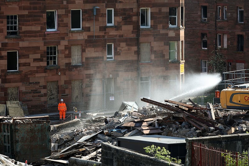 In Pictures: Demolition begins at Port Glasgow ghost estate frozen in time