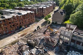 The derelict estate has been the subject of a long-running stand-off between private landlords and the local council that had previously prevented redevelopment. 