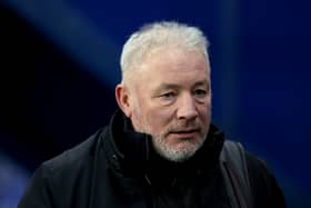 GLASGOW, SCOTLAND - MARCH 13: Ally McCoist looks on prior to the UEFA Europa League 2024/25 Round of 16 Second Leg match between Rangers FC and Fenerbahce SK at Ibrox Stadium on March 13, 2025 in Glasgow, Scotland. (Photo by Ian MacNicol/Getty Images)