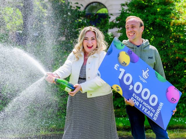 Lottery Winners Olivia and Kevin From Hamilton