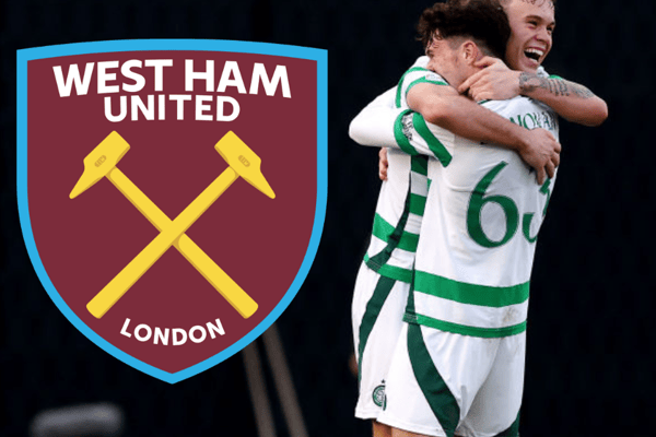 The Celtic striker is set for West Ham