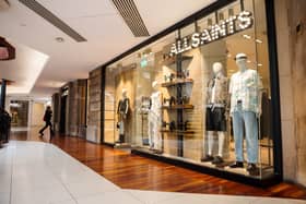 All Saints have opened a new permanent store in Prince's Square, Glasgow