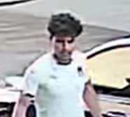 Police Scotland has released an image of a man they would like to talk to.
