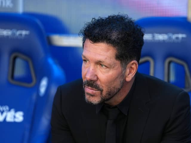 The Atletico Madrid boss popped into lunch with the keeper