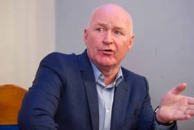 Former Rangers defender John Brown.