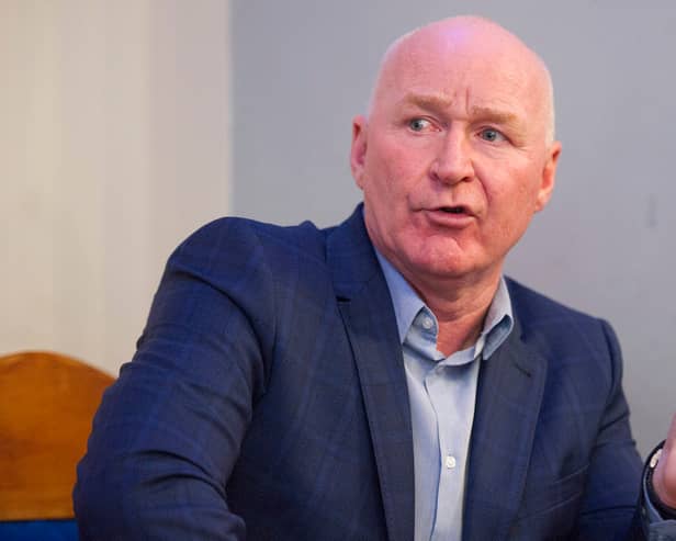 Former Rangers defender John Brown.
