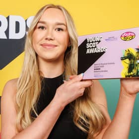Rebecca Bradley was named as one of Scotland's most inspiring young people at Young Scot Awards.