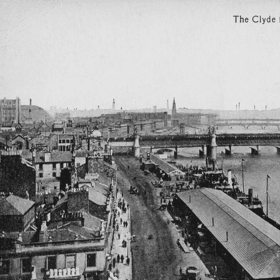 River Clyde from the Sailors' Home 1910