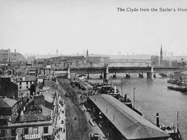 River Clyde from the Sailors' Home 1910
