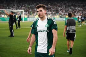 Panathinaikos have rejected a bid for star striker, Fotis Ioannidis.  (Pic: G)