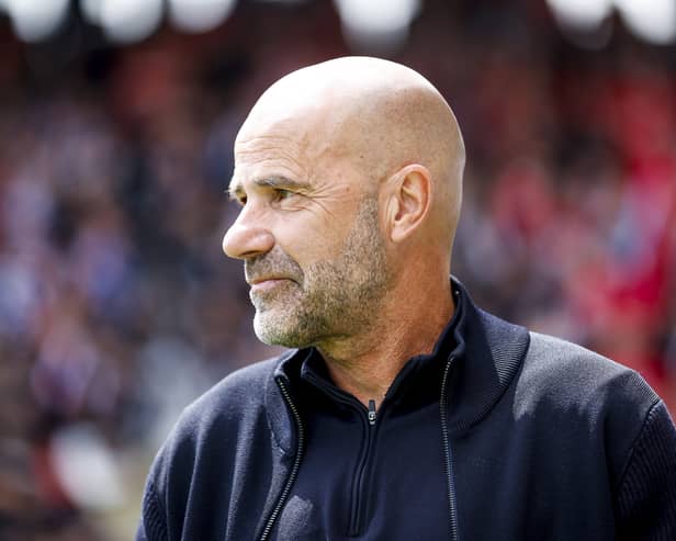 PSV Eindhoven head coach Peter Bosz has commented on striker Luuk de Jong's future following links with a move to Rangers (Pic: Getty)