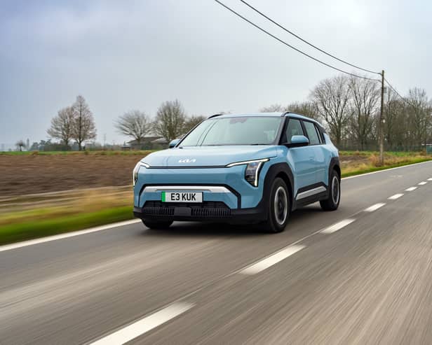 The EV3 is the smallest car in Kia's tech-filled line-up, but it's not actually all that small