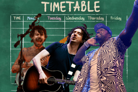 TRNSMT have released the set and stage times for this year's festival, headlined by [L-R] Biffy Clyro, Snow Patrol and 50 Cent.