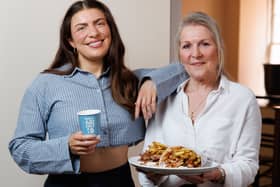 Stascia and Linda Bantouvakis, the owners of Yianni's, a quick service gyros shop on Bath St, Glasgow