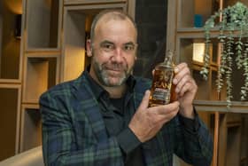 Rory McCann - has launched a new whisky, SLANJ, with Glasgow-based business, Slanj Kilts.