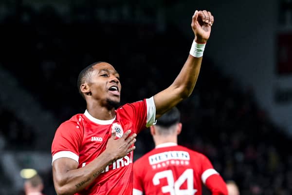 Royal Antwerp's Michel-Ange Balikwisha is heading for Celtic Park