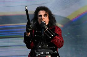 Alice Cooper performed a storming set at Edinburgh Playhouse