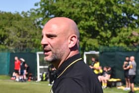 Bellshill Athletic manager Johnny Fallon has been discussing his plans for the 2025/26 season (Image: Mark Kane)