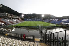 The Stadio Giuseppe Sinigaglia in Lake Como is tonight's venue for Celtic vs Ajax