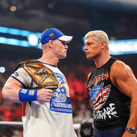 John Cena and Cody Rhodes come face-to-face before their WWE Undisputed Championship street fight taking place this weekend on this evening's WWE SmackDown.