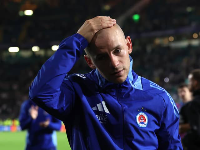 Vladimir Weiss of SK Slovan Bratislava wants to gain revenge on Celtic in the Champions League