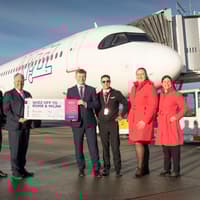 Glasgow Airport celebrates launch of new direct flights to popular Italian cities with Wizz Air