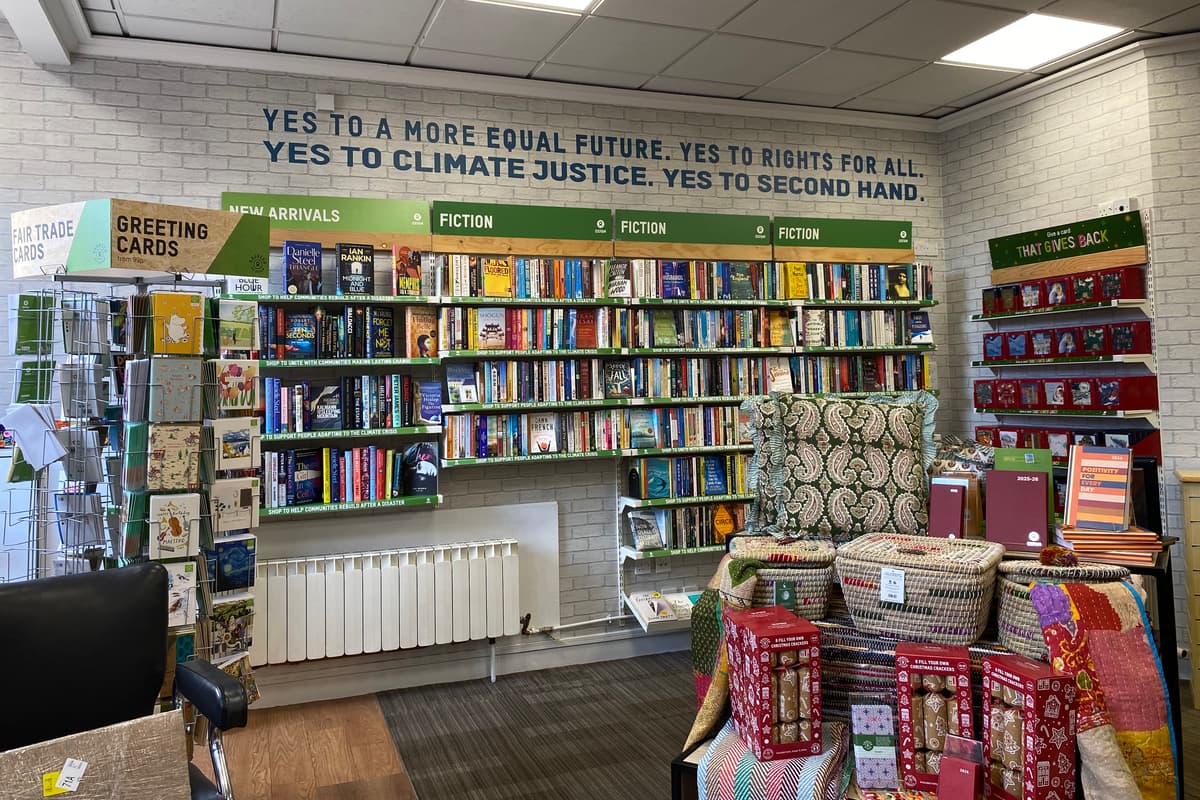 Oxfam Byres Road bookshop begins new chapter in former Bank of Scotland