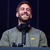 Calvin Harris performs on the final day of TRNSMT 2024.