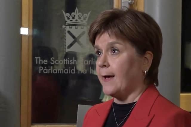 Mr Sarwar said former first minister Nicola Sturgeon should be investigated over the issue. Picture: PA
