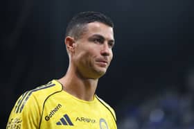Cristiano Ronaldo in action for Al-Nassr