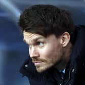 Danny Rohl looks on during a Rangers match