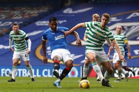 Alfredo Morelos and Kristoffer Ajer