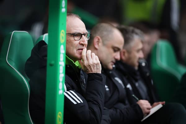 Martin O'Neill took charge of his 200th Celtic league game against Livingston.