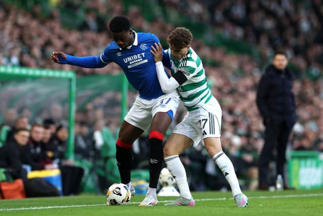 Rangers and Celtic face off in an Old Firm clash on Sunday.